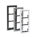 Montage-element voor deurstation Ikall Comelit Frame met antraciet afdekraam voor Powercom/iKall - 2 modulen 3311/2A